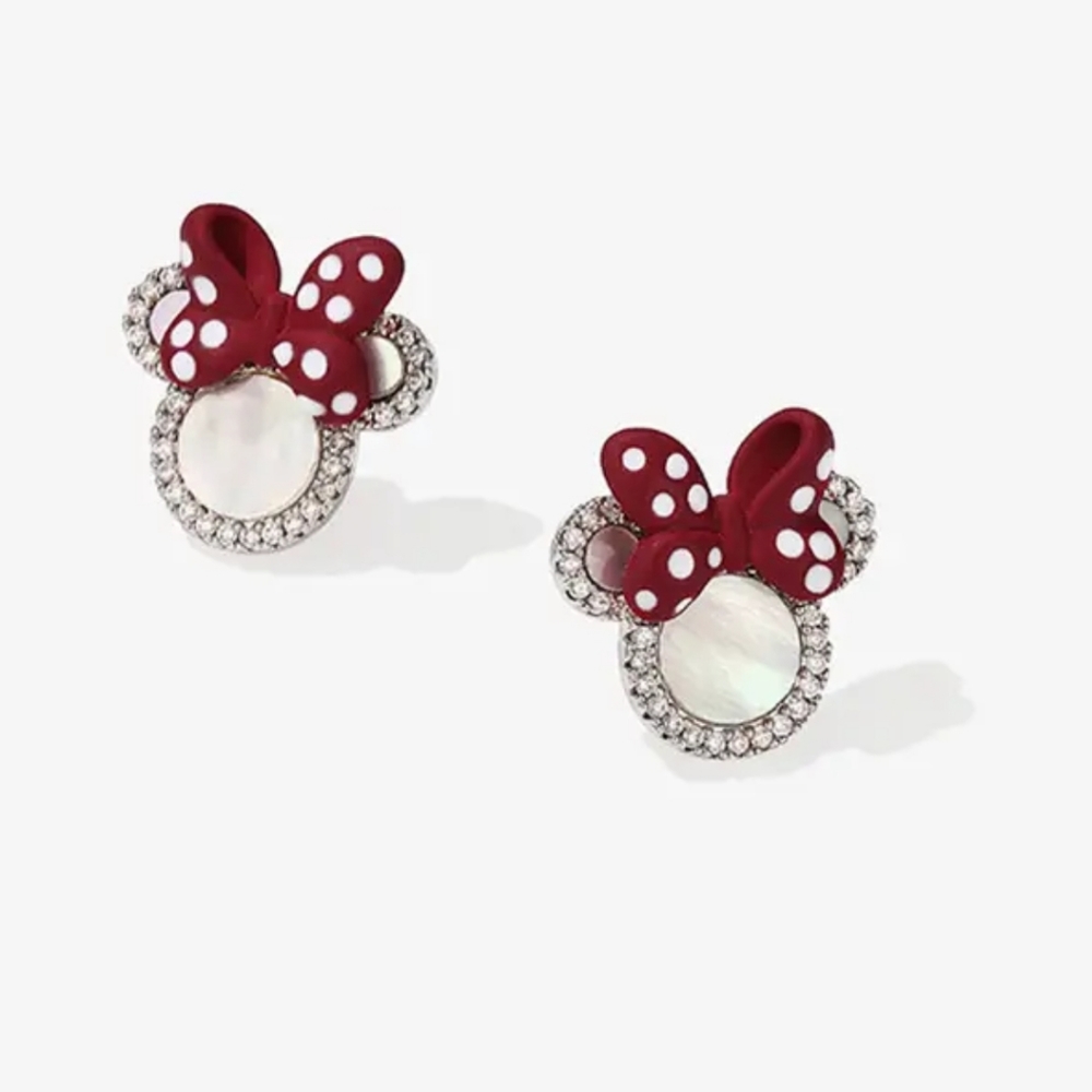 Mouse ears with red bow